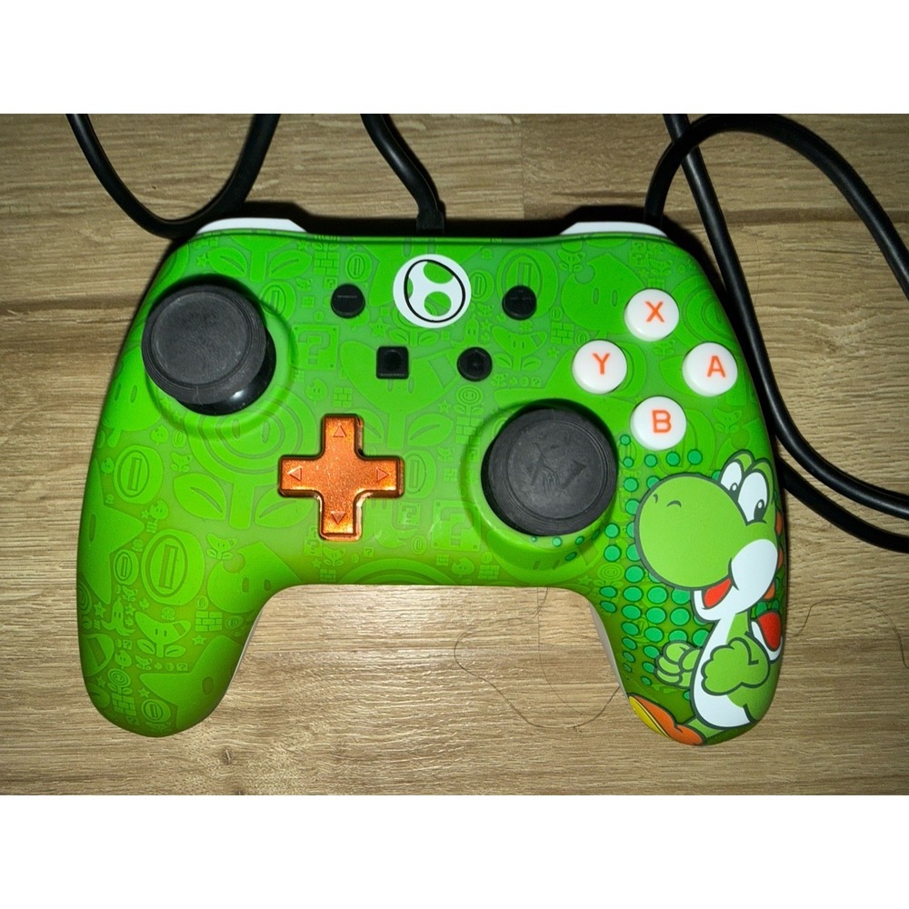 PowerA Yoshi Wired Controller Green for Nintendo Switch